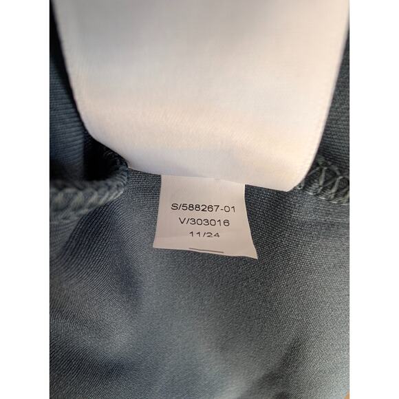 Athleta T Shirt Dress Womens Small Gray Oversized Seasoft Rib Short Sleeve NWT - Picture 5 of 5